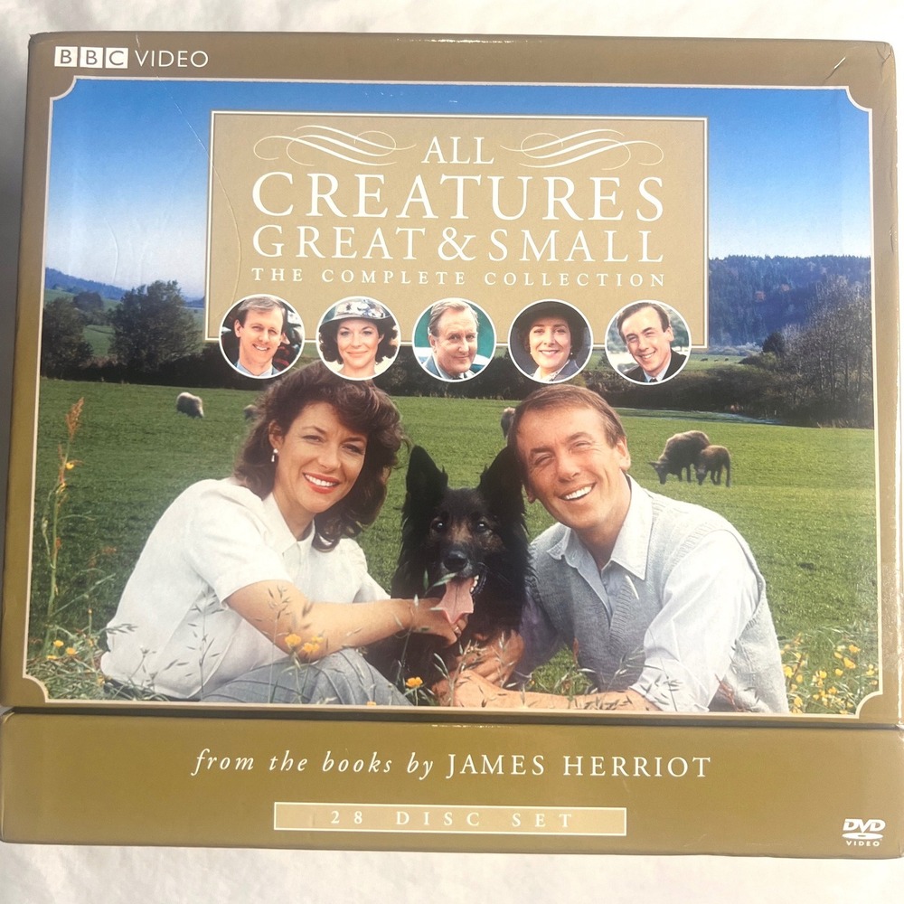 All Creatures Great & Small Complete Collection 28 Disc DVD Box Set BBC Video